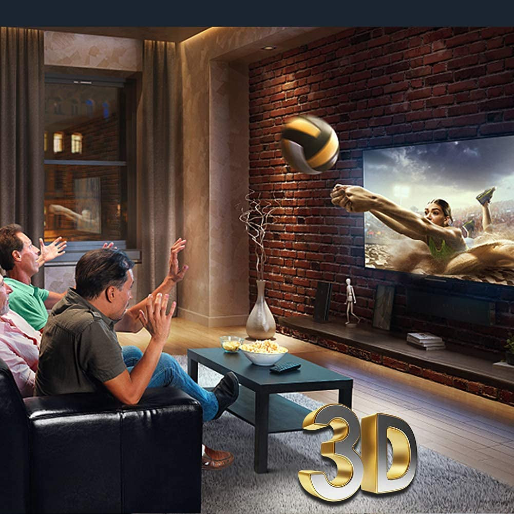 4K HDMI Cable, 6 Feet Right Angle 270 Degree Vertical Right 4K HDMI Cable, Support 4K Ultra HD, 3D Video, Ethernet, Audio Return Channel, Black
